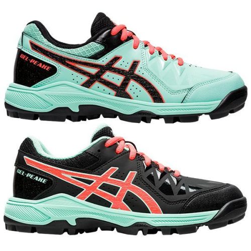 AsicsGel PeakeWomensHockeyShoesseagreenBloack b69fb35a c53a 4fb9 8a7a 26615ada4814